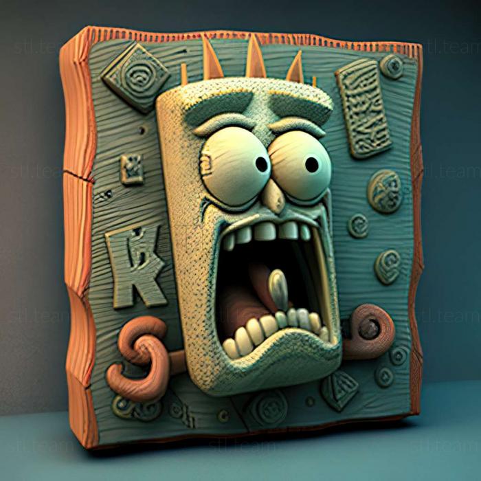3D модель SpongeBob SquarePants Planktons (STL)